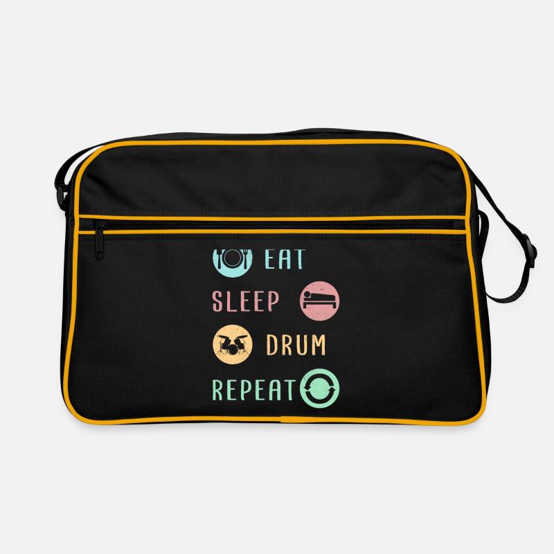 Drummer drummer drummer gift drummer Retro Bag