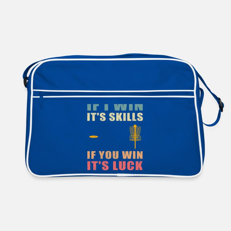 Disc Golf Discgolf | Discgolfspieler Geschenk Retro Tasche