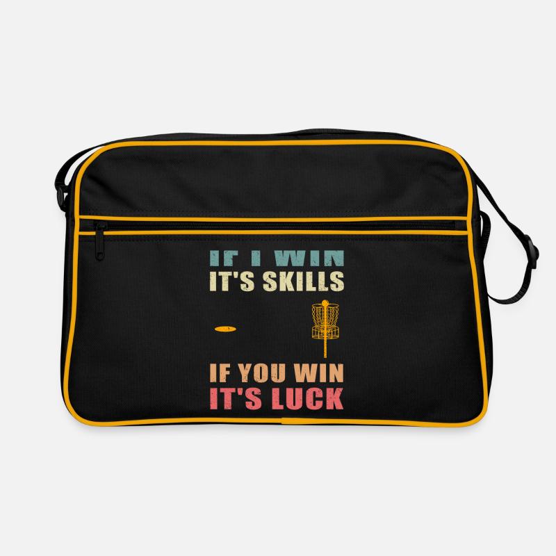 Disc Golf Discgolf | Discgolf joueur cadeau Sac Retro