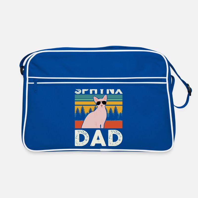 Sphynx papa | Sphinx chat cadeau propriétaire de chat Sac Retro