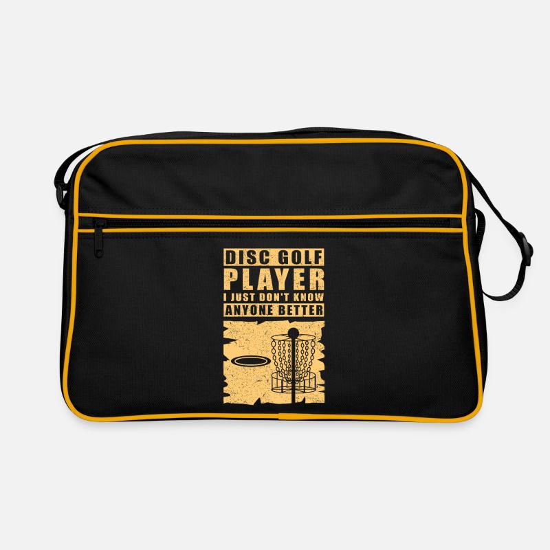 Discgolf | Disc Golf Golf golf cadeau Sac Retro