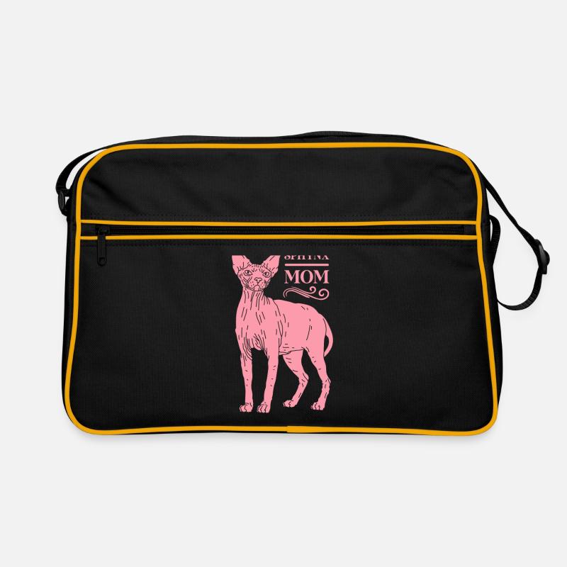 Sphynx Mom Sphynx-Katze Sphinx Katze Geschenk Retro Tasche