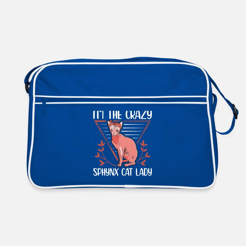 Sphynx chat Sphinx propriétaire de chat cadeau Sac Retro