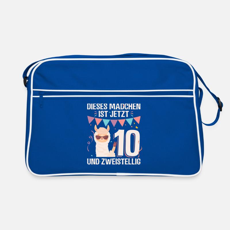 10. Geburtstag Mädchen Geschenkidee Geschenk Retro Tasche