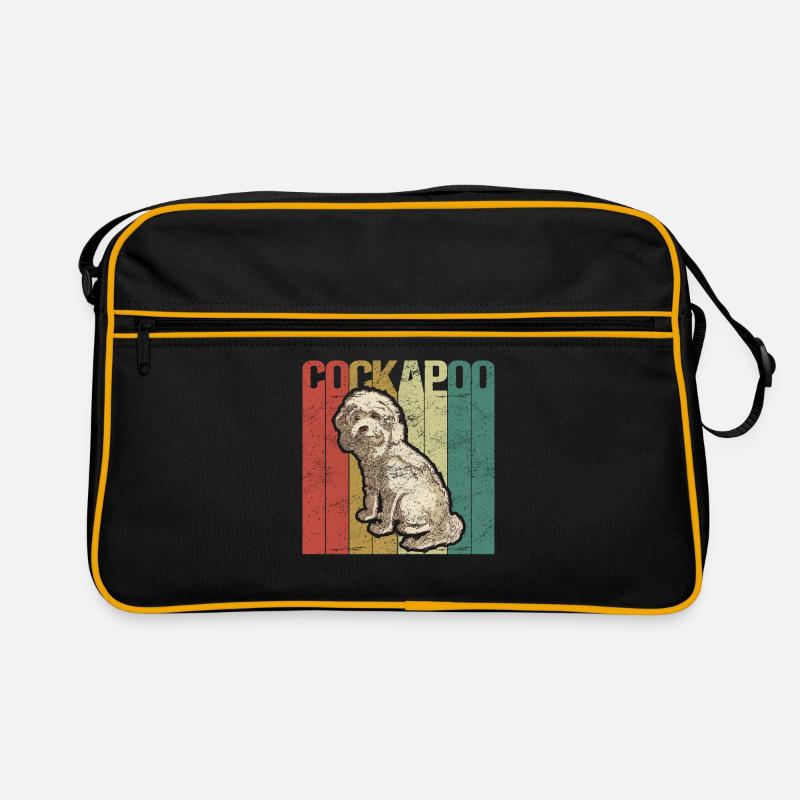 Cockapoo Dogs | Cockerpoo Spoodle Gift Retro Bag