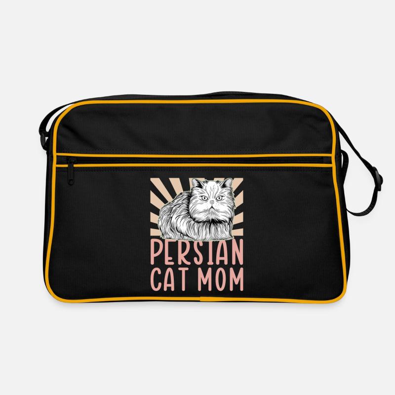 Chat persan maman chat propriétaire cadeau Sac Retro