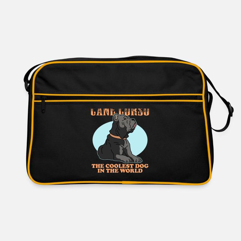 Cane Corso Italiano Hunde Hundebesitzer Geschenk Retro Tasche