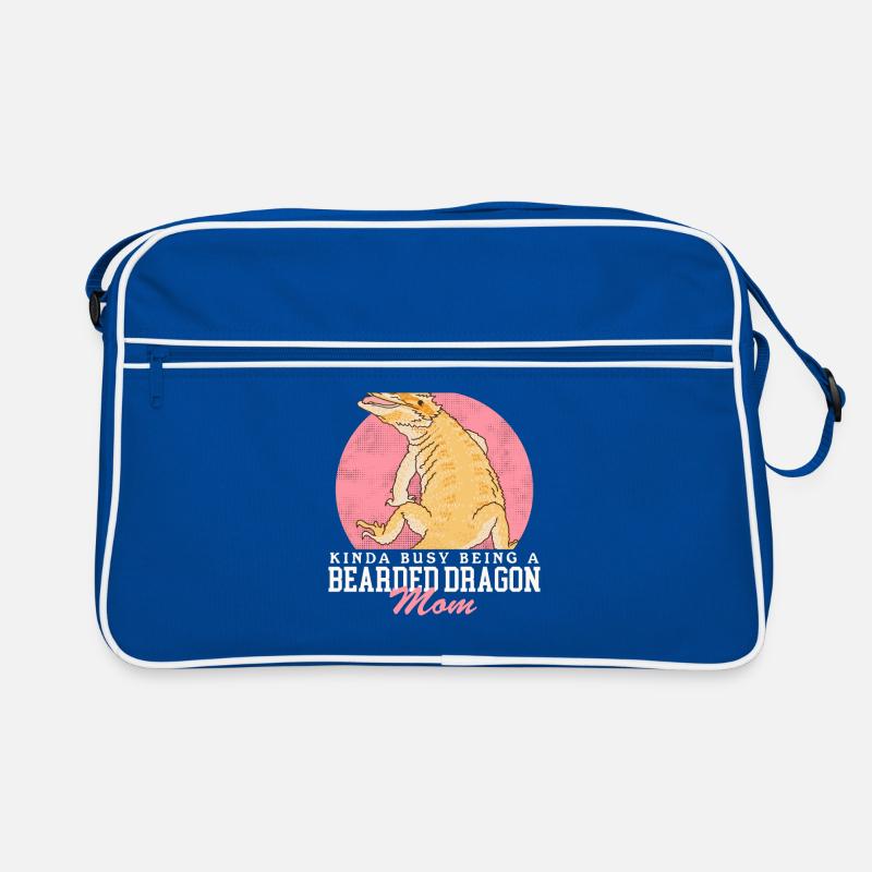 Bartagame Mom Reptilien Bartagamen Geschenk Retro Tasche