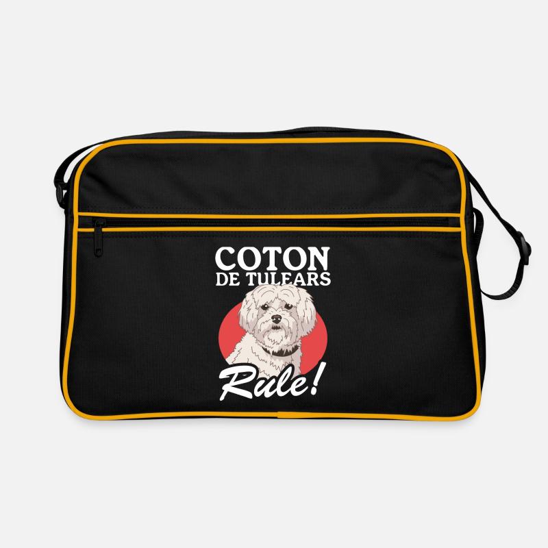 Coton de Tulear Dog Owner Gift Retro Bag
