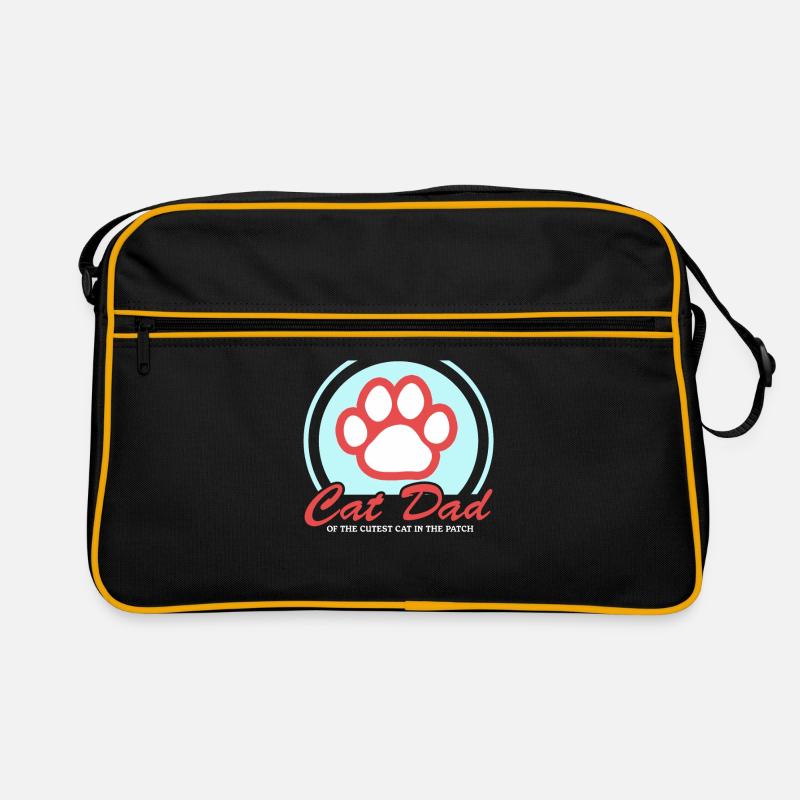 Cat Dad Cat Cat Owner Gift Retro Bag