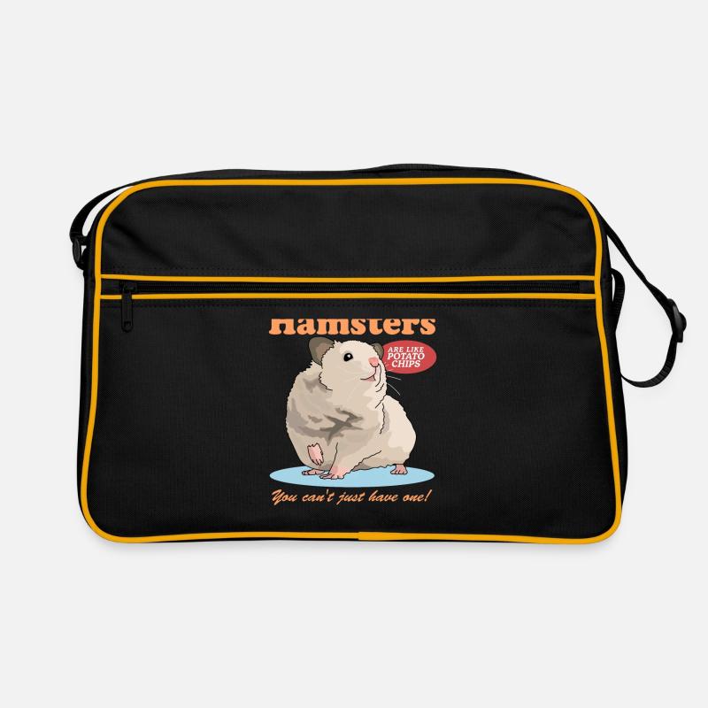 Hamster Golden Hamster Dwarf Hamster Gift Retro Bag