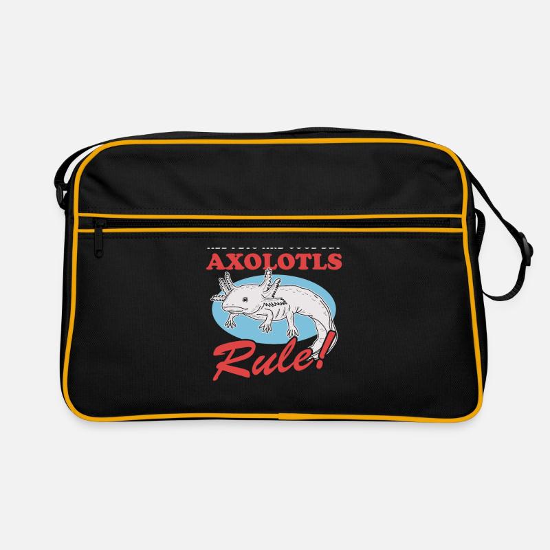 Cadeau d’amphibiens à queue d’Axolotl Sac Retro