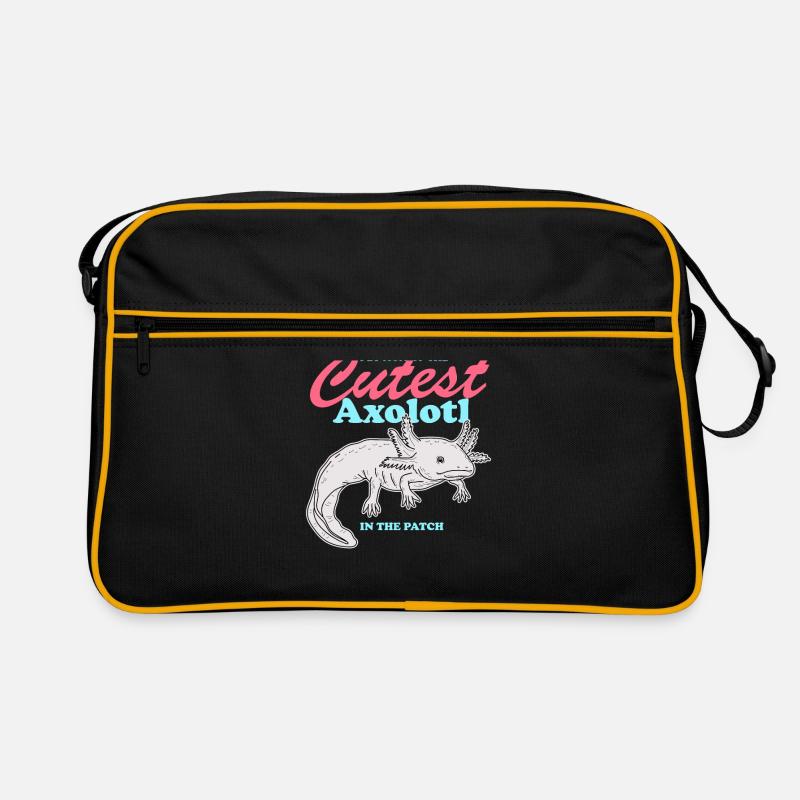 Axolotl Mom Axolotl's Tail Amphibian Gift Retro Bag