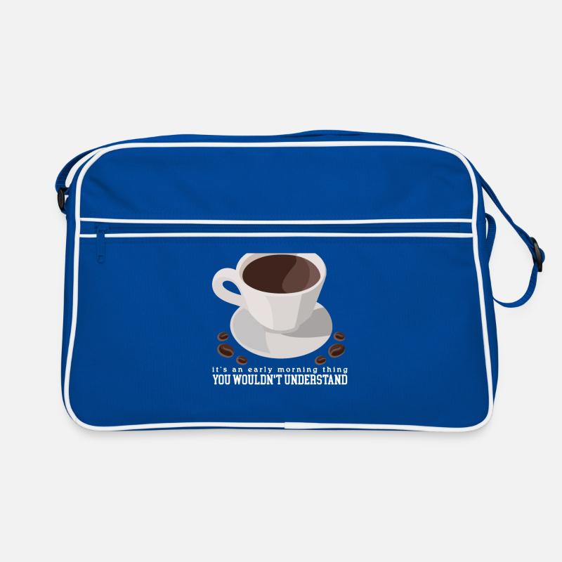 Kaffee Kaffeetrinker | Kaffeeliebhaber Geschenk Retro Tasche