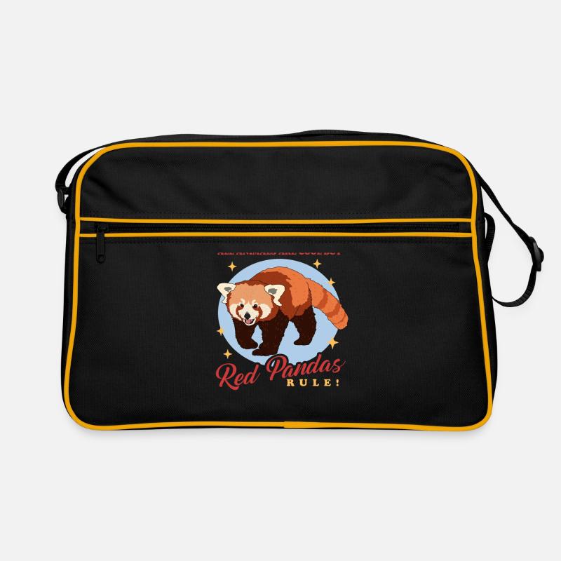 Red Panda Red Pandas Red Panda Gift Retro Bag