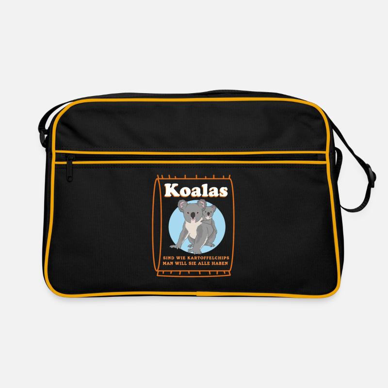 Koala Koalas | Koala Bear Koala Bear Gift Retro Bag