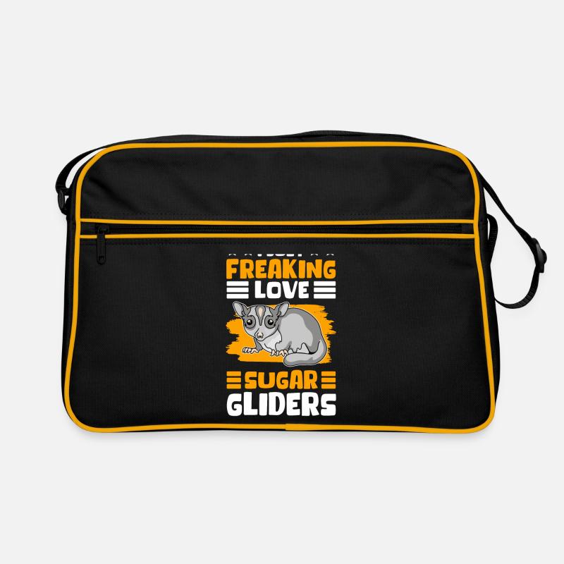 Sugar Glider Süßer Kurzkopfgleitbeutler Geschenk Retro Tasche