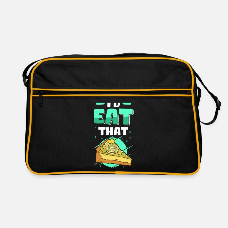 Lime Pie Lemon Cake Cake Gift Retro Bag