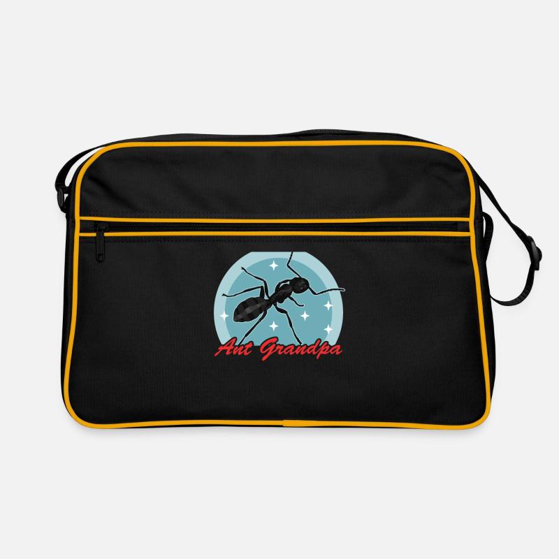 Fourmis Grand-père Fourmi Elevage Fourmi Ferme Cadeau Sac Retro