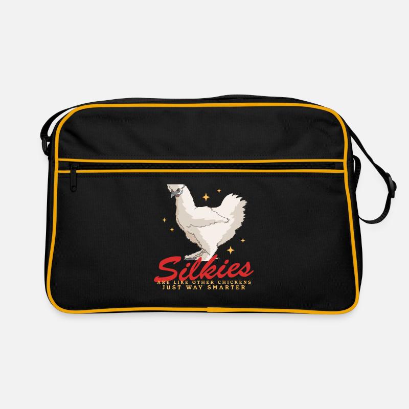 Silk Chicken Silk Chickens Silkie Chickens Gift Retro Bag