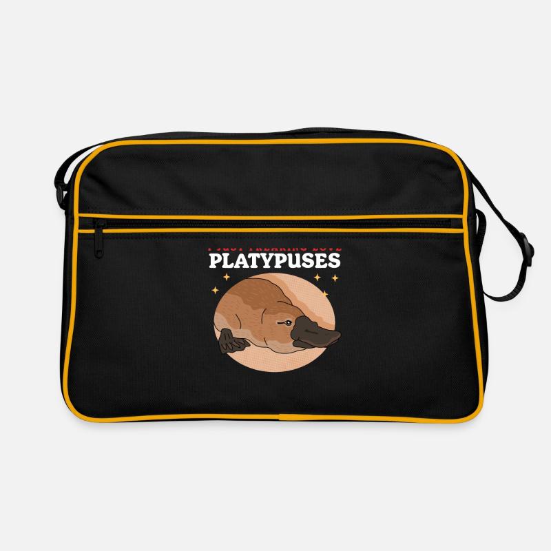 Schnabeltiere Platypus Schnabeltier Geschenk Retro Tasche