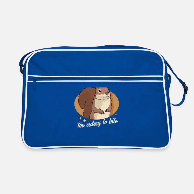 Cute Squirrel Grey Squirrel Squirrel Gift Retro Bag
