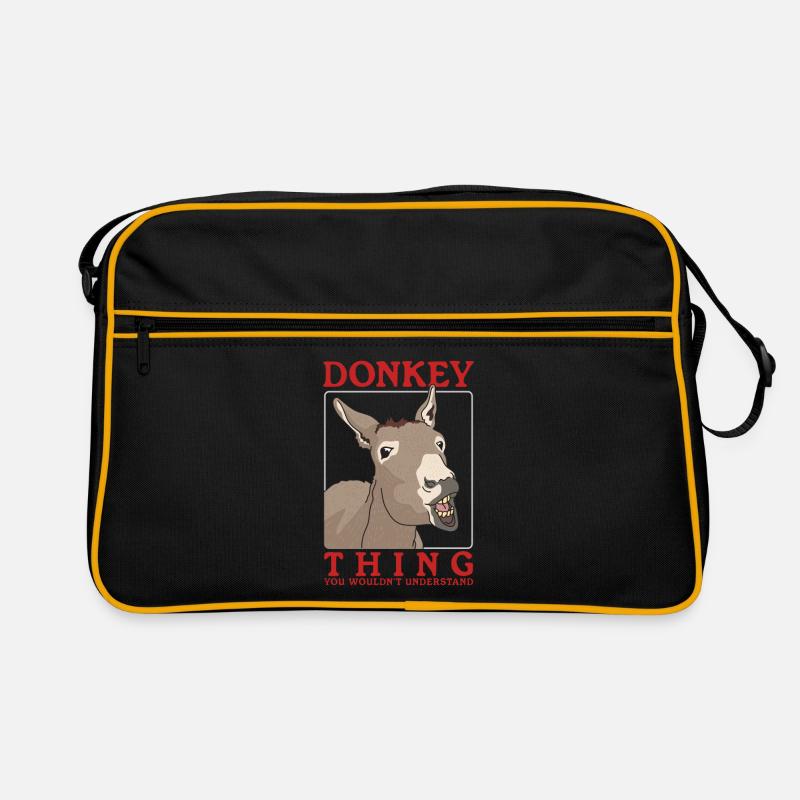 Donkey donkey lover donkey owner donkey gift Retro Bag