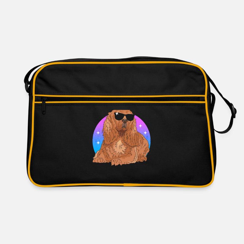 Cocker Spaniel Chien Cocker Spaniel Cadeau Sac Retro