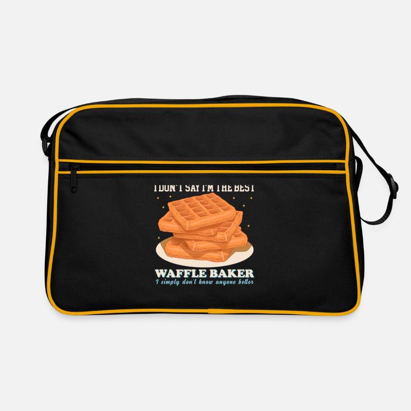 Waffles Waffle Waffle Lover Gift Retro Bag