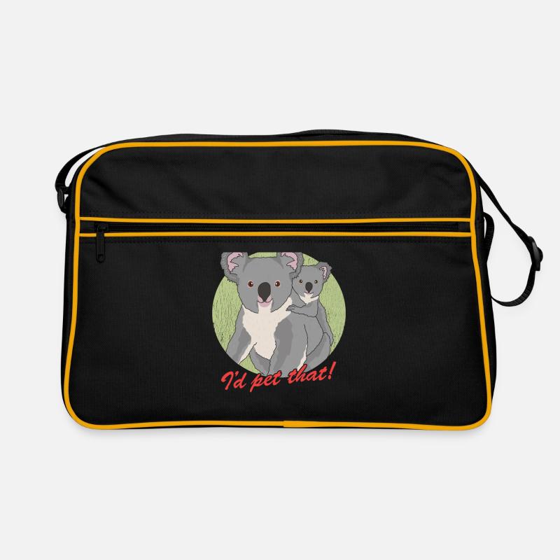 Koala Koalas Koala ours Koala ours cadeau Sac Retro