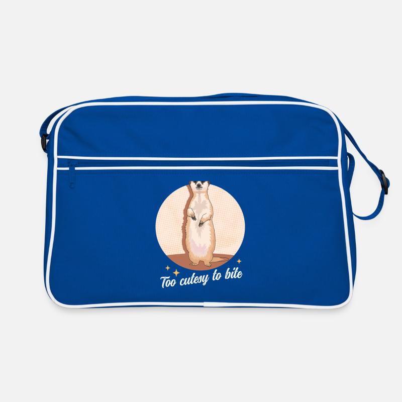 Erdmännchen Cool Lustiges Erdmännchen Geschenk Retro Tasche