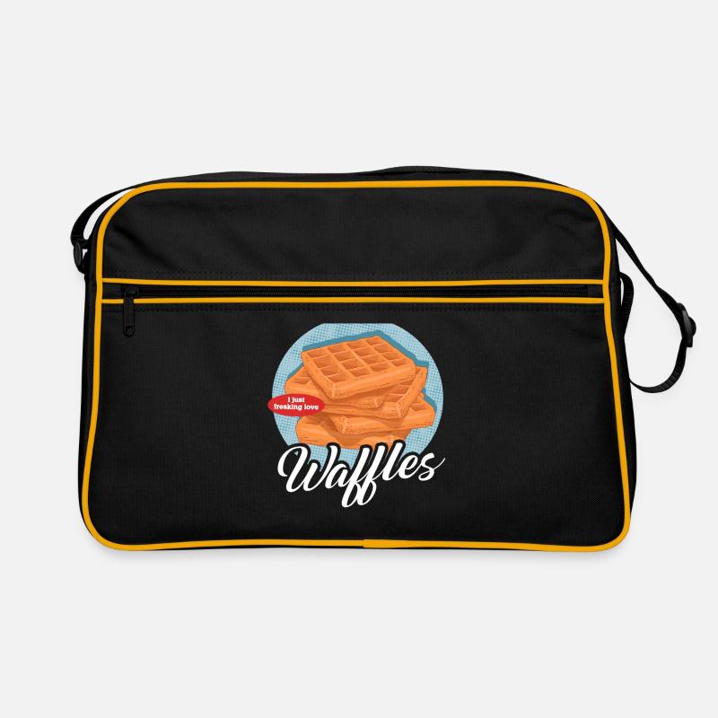 Waffle Waffle Lover Waffles Gift Retro Bag