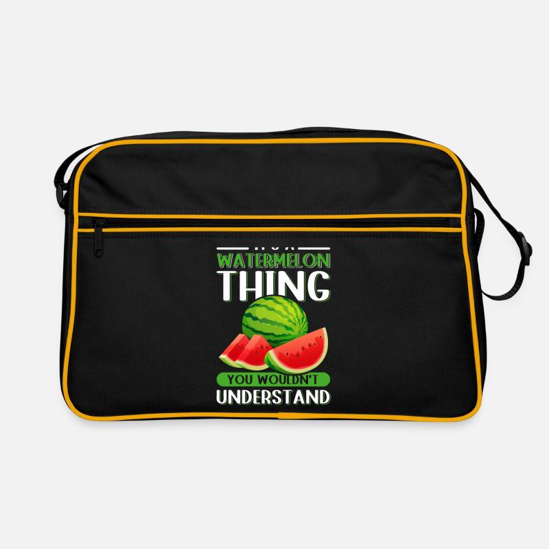 Pastèque Angurie pâte Arbuse cadeau Sac Retro
