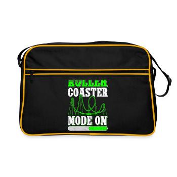 Roller Coaster Roller Coaster Gift - Retro Bag - black/gold - Front