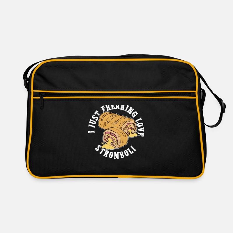 Stromboli Rolled Pizza Strombolis Gift Retro Bag