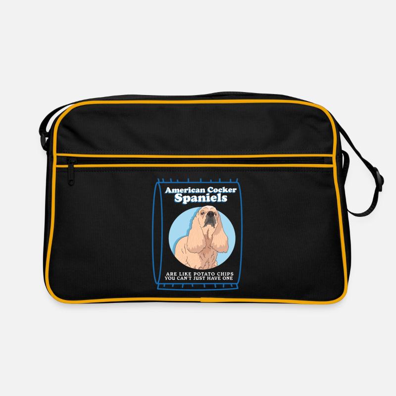 Les épagneuls cocker américains sont comme un cadeau Sac Retro