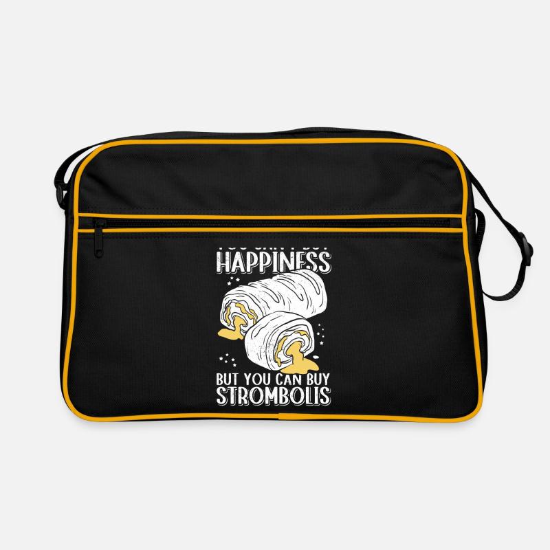 Stromboli Strombolis Pizza Calzone Gift Retro Bag