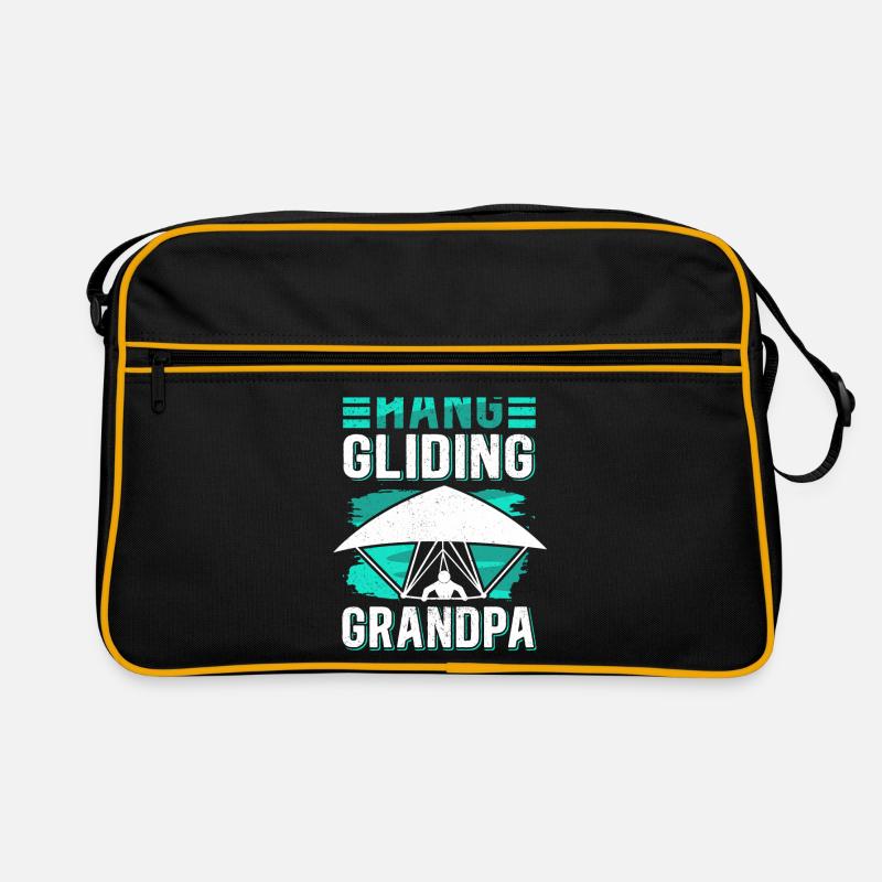 Hang Gliding Grandpa Hang Glider Gift Retro Bag