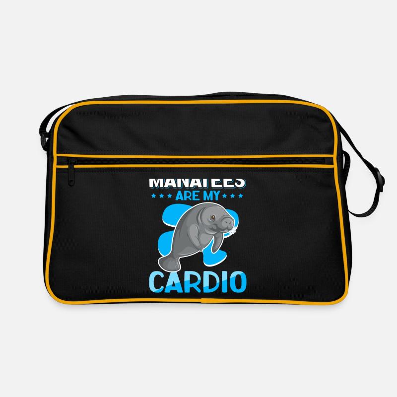 Manatee Manatee Manatee Manatee Gift Retro Bag