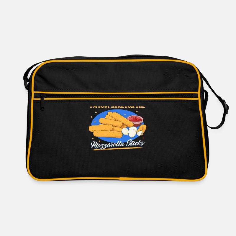 Mozzarella Sticks Cheese Gift Retro Bag