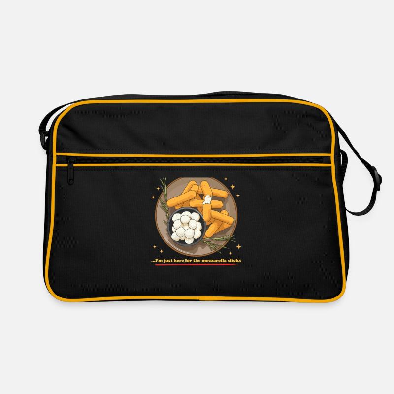 Bâtonnets de mozzarella amant fromage cadeau Sac Retro