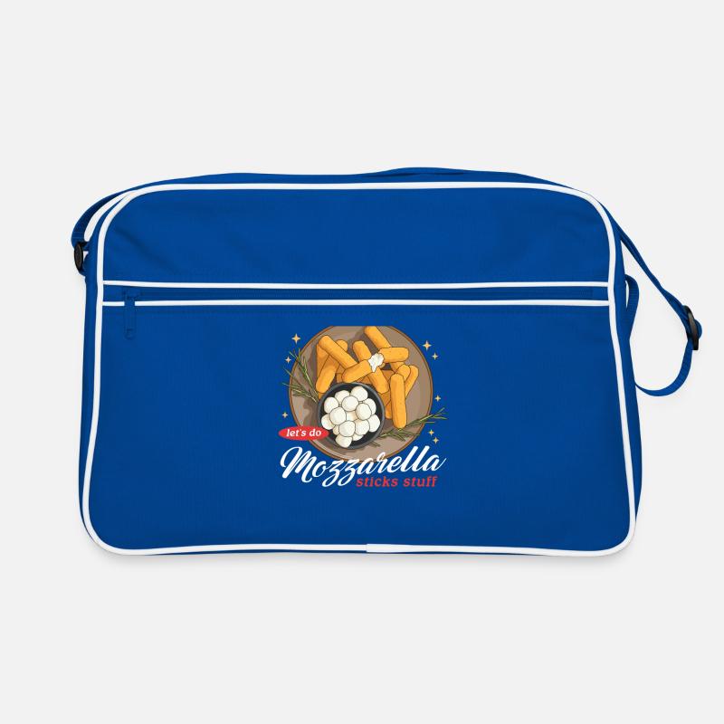 Mozzarella Sticks Cheese Lover Gift Retro Bag