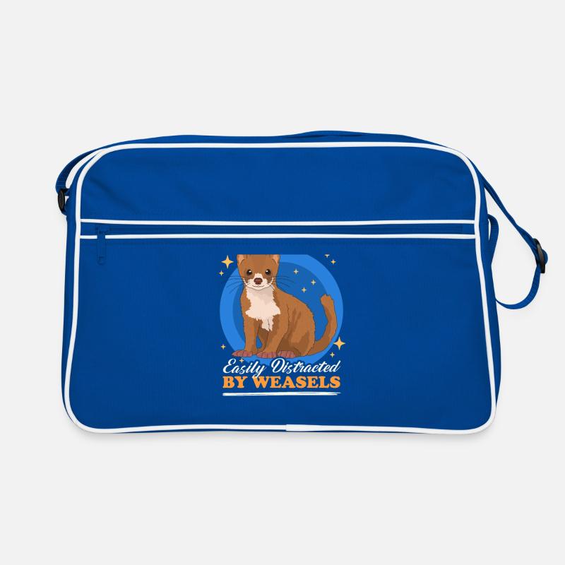 Wiesel Zwergwiesel Hermännchen Geschenk Retro Tasche