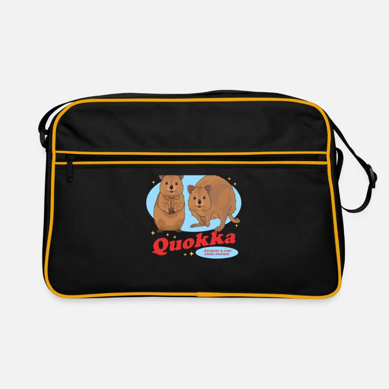 Quokka kangourous kangourou à queue courte cadeau Sac Retro