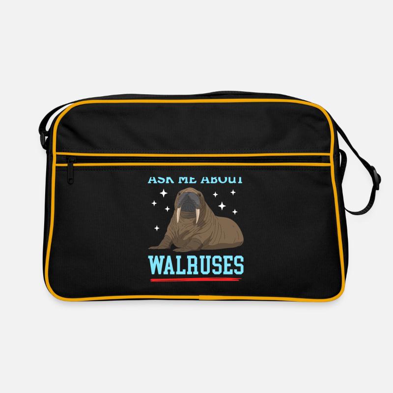 Cadeau de morse morse Sac Retro