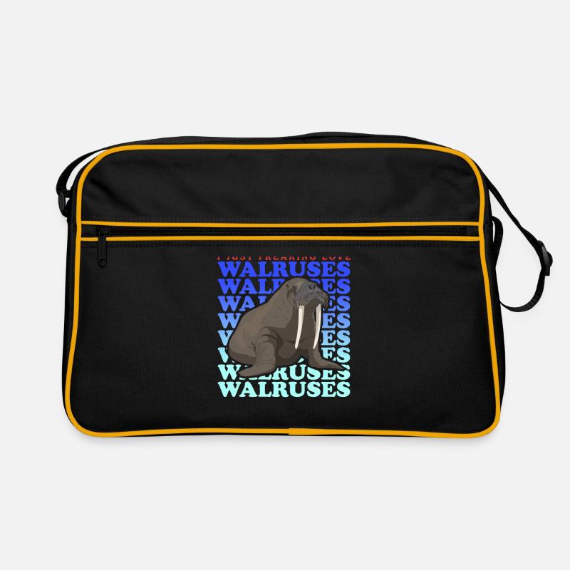 Cadeau de morse morse Sac Retro