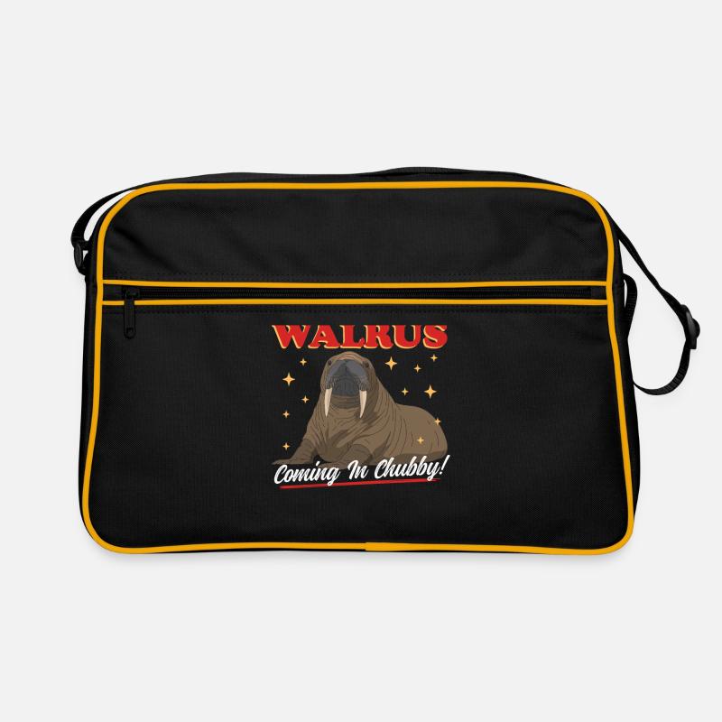 Walrus Walrus Walrus Walrus Gift Retro Bag