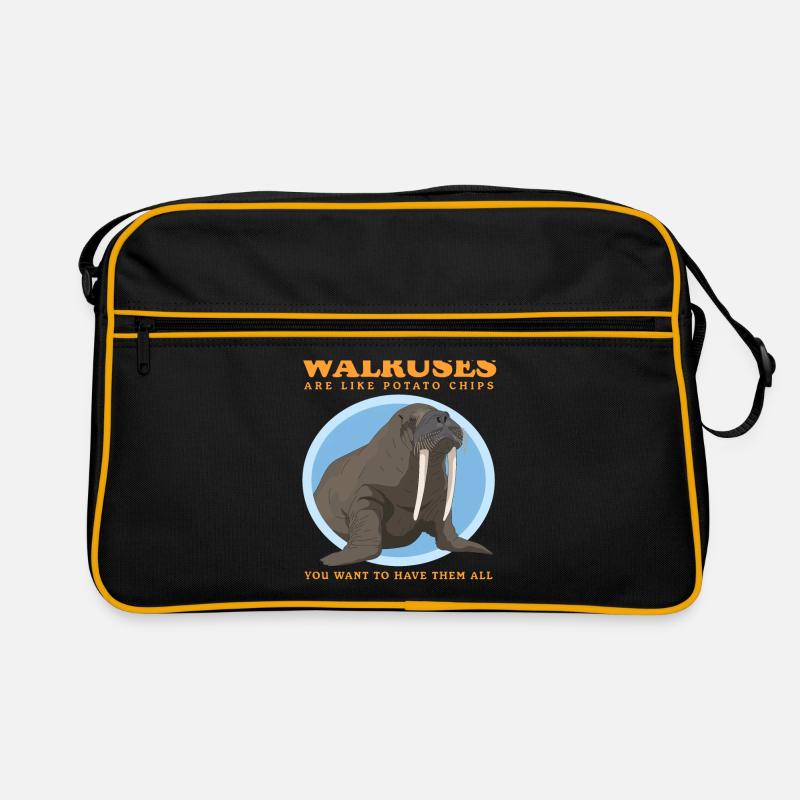 Walrus Walrus Walrus Seal Walrus Gift Retro Bag