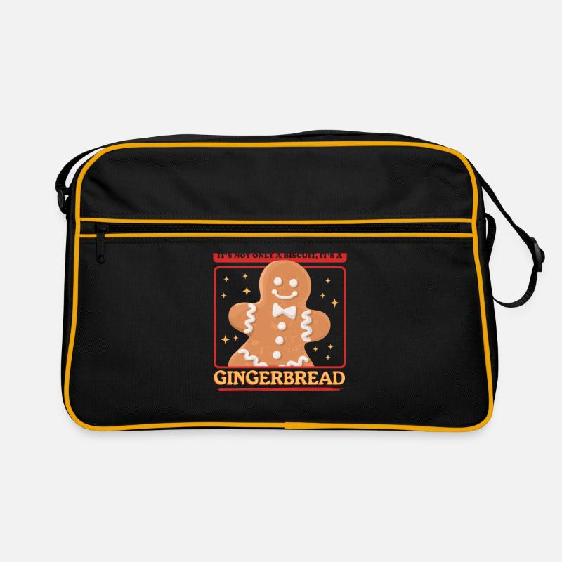 Lebkuchen Lebkuchenmann Geschenk Retro Tasche