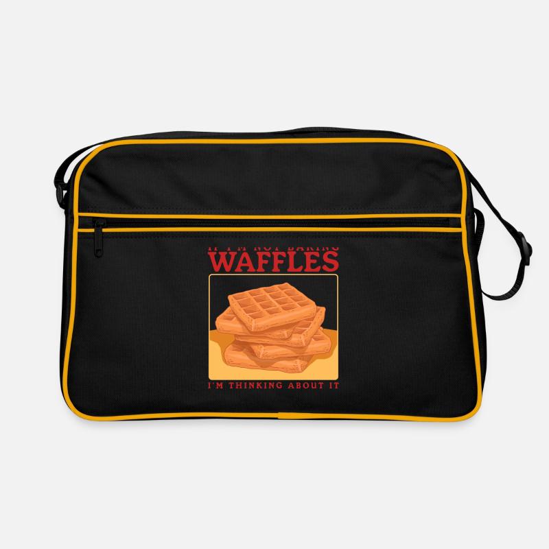 Waffles Waffle Lover Waffle Gift Retro Bag